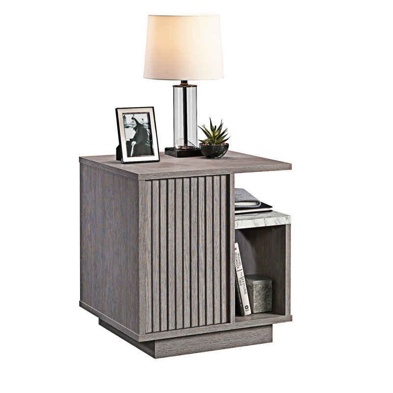 Side Table Night Stand With Storage