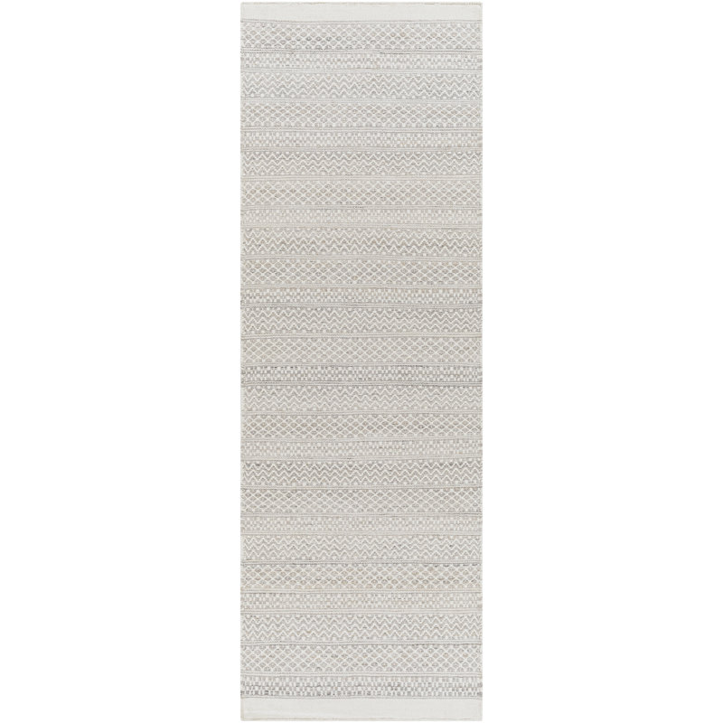Jonesville Striped Indoor / Outdoor Rug, Runner 2'6" x 8'