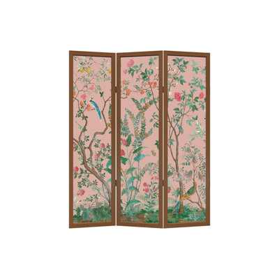 74.8"Simple and modern solid wood partition screen