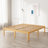 Amylia Solid Wood and Metal Heavy Duty Rayon from Bamboo iron Platform Bed Frame No Box Spring Required-170940785-147289322