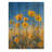 Yellow Daylight Joy Wildflowers IV - Wildflowers Wood Print - On Natural Pine Wood-873298406