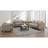 Upholstered Panel Arm Loveseat