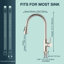 Pull Down Spray Single Lever Kitchen Tap-366610954