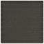 Quarry 6" x 6" Ceramic Klinker Bullnose Tile Trim in Chocolate Black