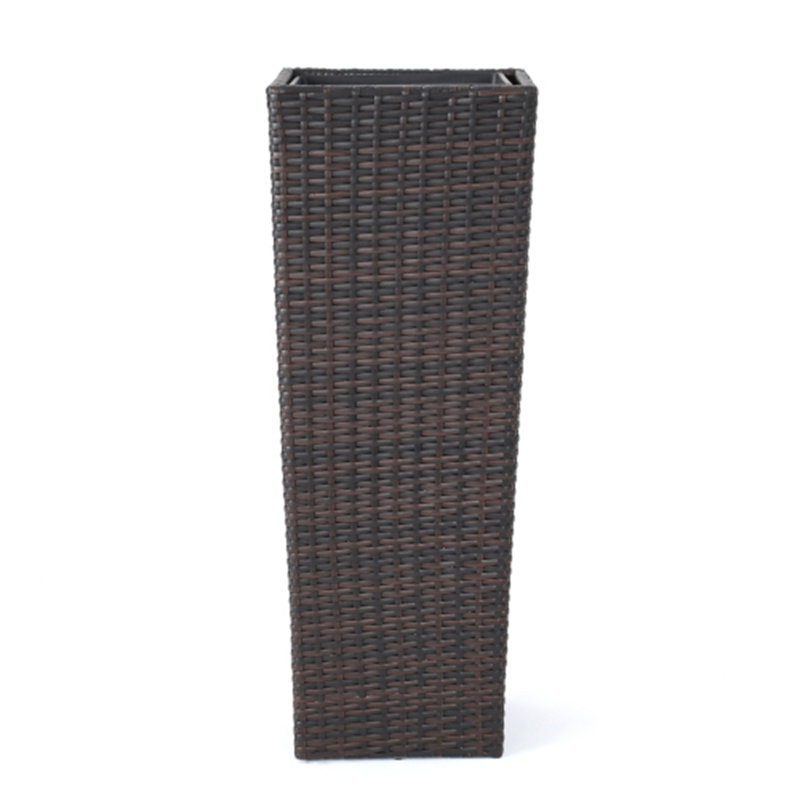 Rattan FLOWER POT, Brown