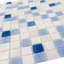 Mingles 0.8" x 0.8" Glass Grid Mosaic Wall & Floor Tile