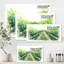 Scène de campagne - Vineyard Road - peinture sur toile-59724746-59767346