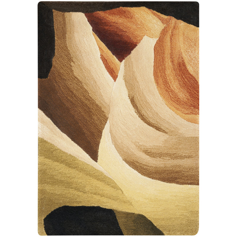 Abstract Area Rug, Rectangle 2' x 3'
