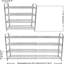 20 Pair Shoe Rack