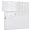 Lit escamotable simple à capacité simple - Lit pliant peu encombrant avec armoire de rangement et USB pour petits appartements-446832887