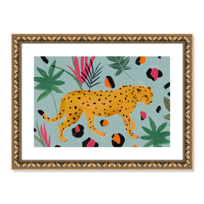 Nyles "Walking Cheetah II" Painting by Isabelle Z