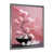 Impression argent sur toile encadrée