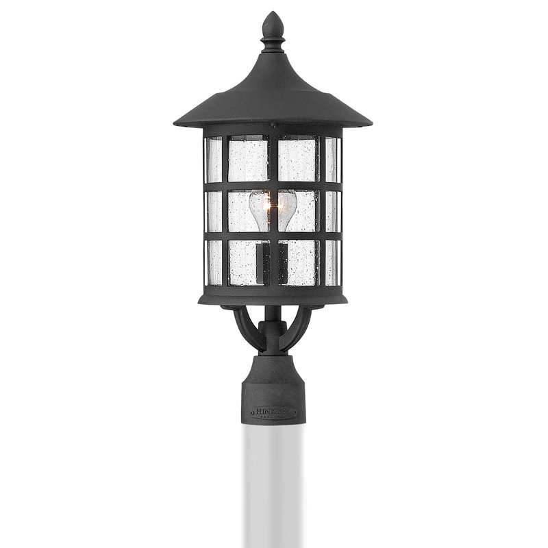 Freeport 1 Light Lantern Head, Black, MED