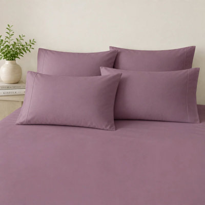 Ensemble de draps en microfibre 6 pièces