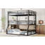 Lit superposé simple au-dessus de simple au dessus d'un lit double TG-942367098-942367089