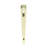 Horizontal Fence 5 in. x 5 in. x 108 in. Sand Vinyl Line Post