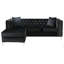 Canapé Paige G828B-SC, NOIR