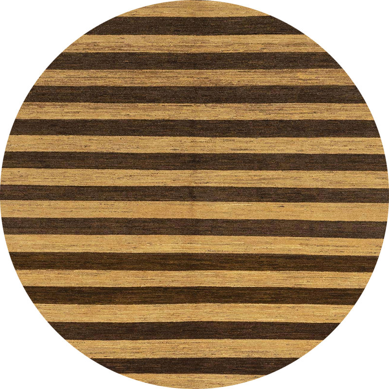 Tapis abstrait moderne 1700, Rond 7 pi
