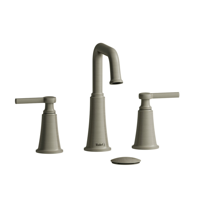 Robinet pour salle de bain Momenti, Nickel brossé, Levier