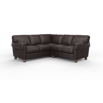 Upholstered L-Shaped Sectional Symmetrical