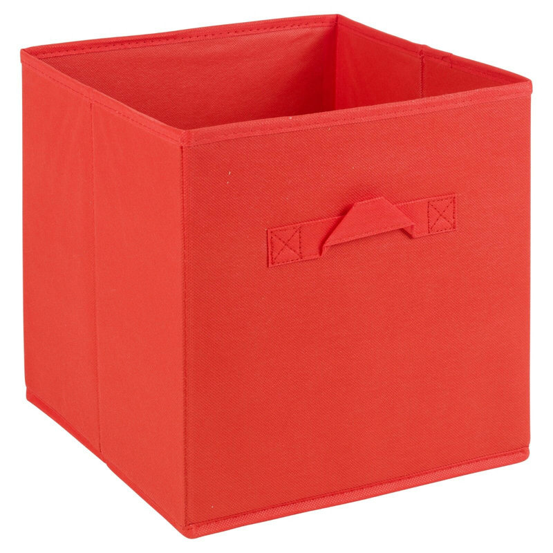 Rebrilliant Fabric Box, Red