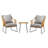 Cilegon 2 - Person Patio Conversation Set with Cushions-206710970
