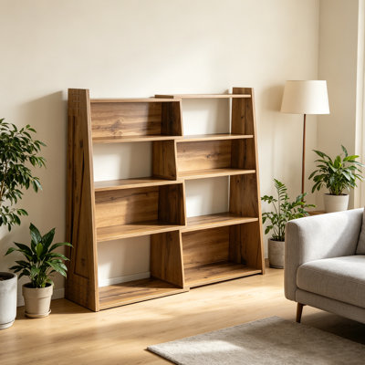 Foldable bookshelf