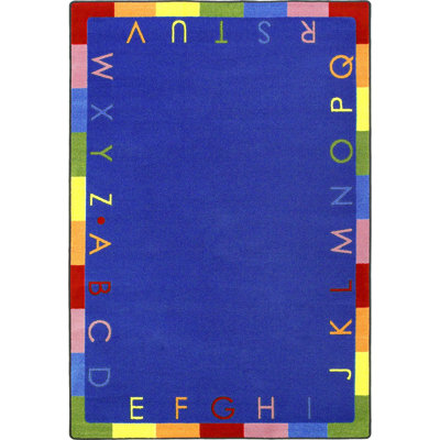 Tapis éducatif de l'alphabet arc-en-ciel primaire par Joy Carpets