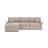 Charlie 2-Piece Sofa With Chaise Sectional-124390224-124390216