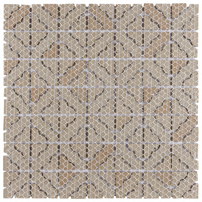 Hudson Tower Beige 12"x12" Porcelain Mosaic