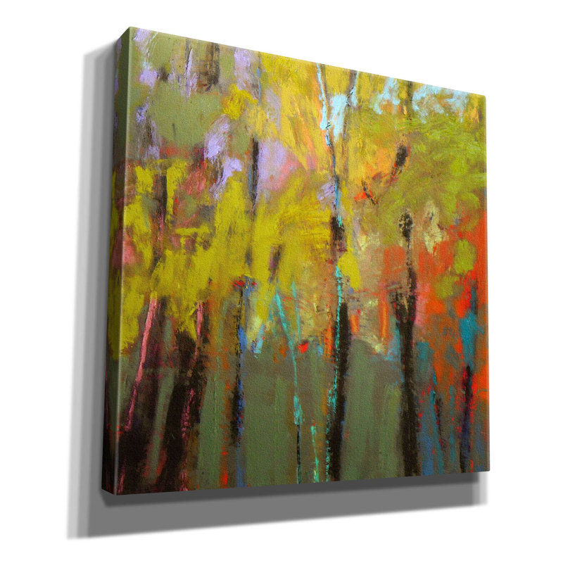 Sur toile, H 26 po x l 26 po x P 1,5 po