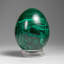 Genuine Polished Malachite Egg (334.9 Grams)