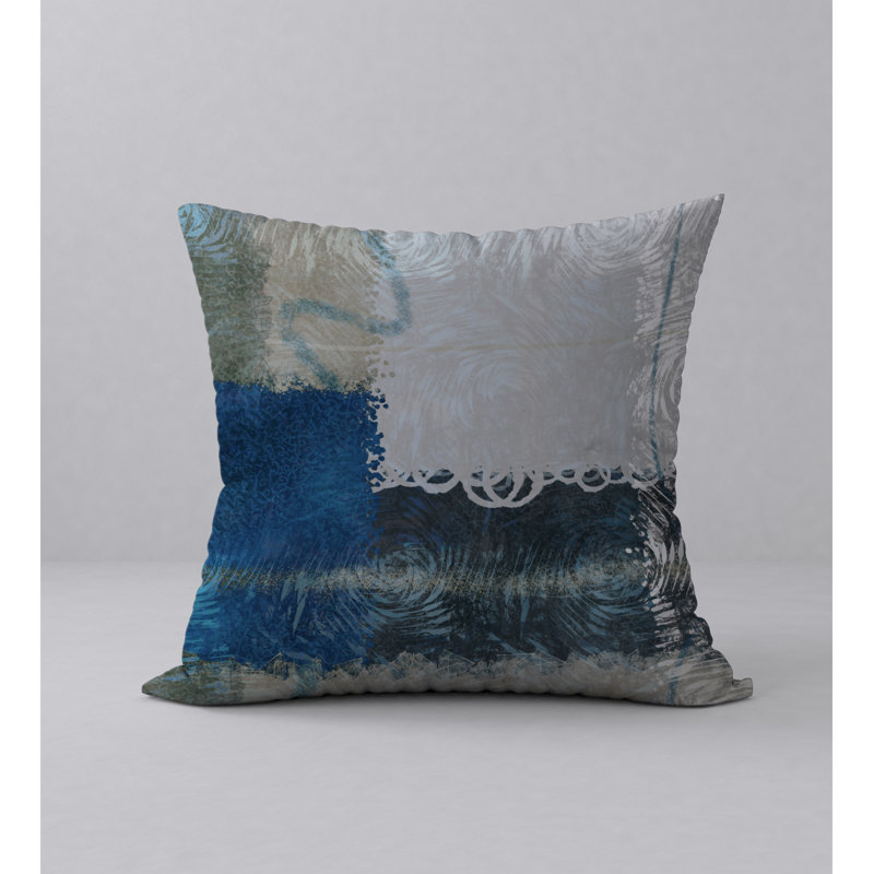Reversible Throw Pillow, 24" x 24"