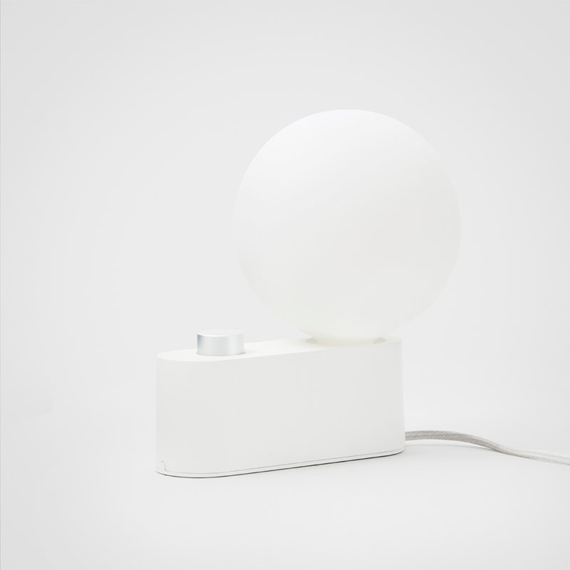 Sphere IV Table Lamp, Chalk White
