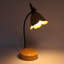 Lampe de bureau 3W à DEL tactile 3 vitesses à intensité variable pliable en forme de pétale de table USB 5V rose-91726625