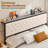 Headboard With Storage And Charging Station, Upholstered Storage Headboard Only With Bed Frame Brackets Adapter, Button Tufted Design, Easy Assembly-186466650-186466655