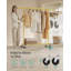 Ahmoni 132cm Rolling Clothing Rack-745290180