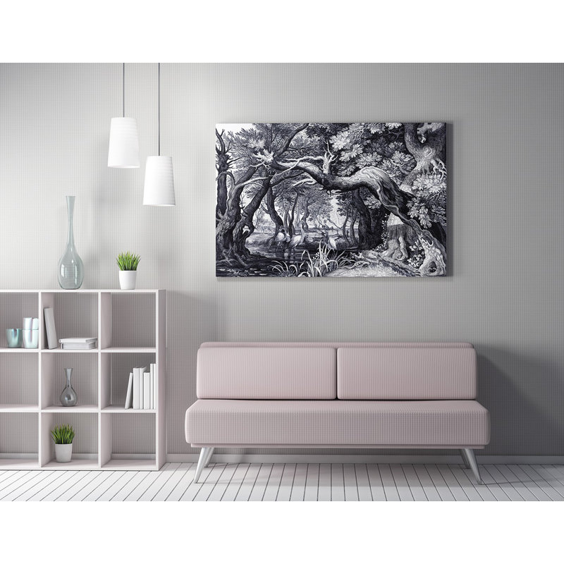 Peinture décorative sur toile