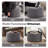 27.5'' Upholstered Round Tufted Ottoman With Storage-332046409