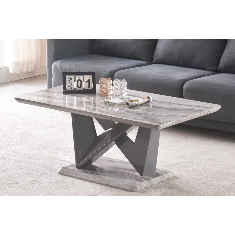 Burtis Pedestal Coffee Table
