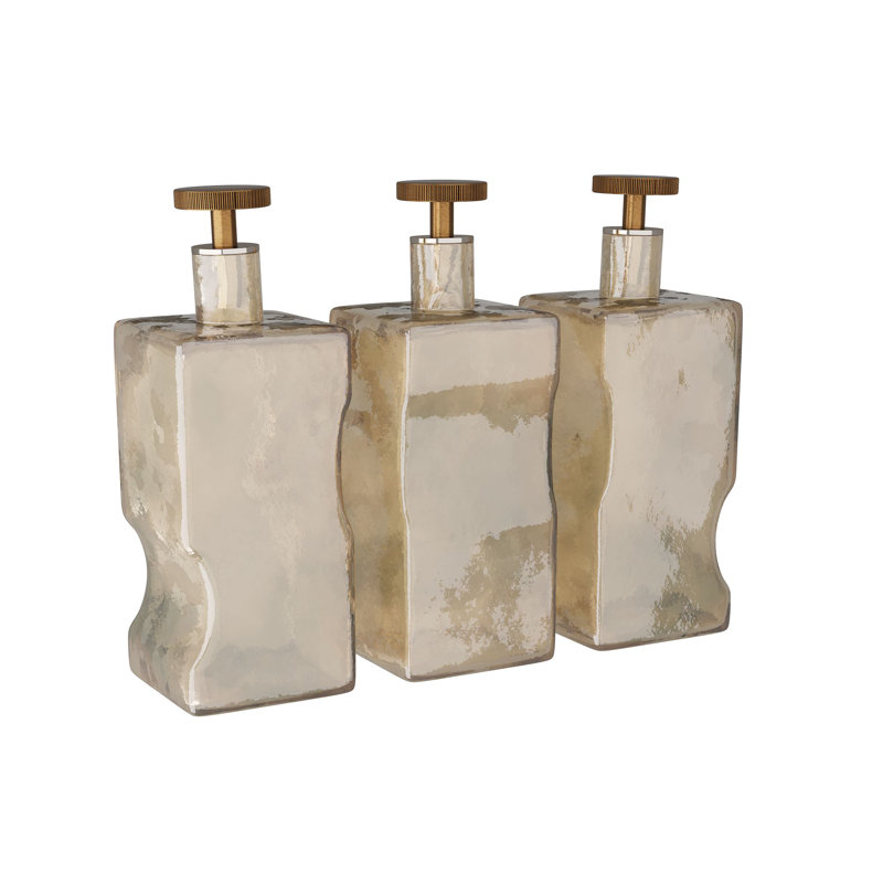 Zerdomo Decanters, Set Of 3