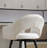 Swivel Upholstered Barstool With Footrest 27'' Counter Stool Faux Leather Height Bar Stool-115192818