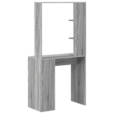 Computer Desk Solid Wood, MDF Compact
