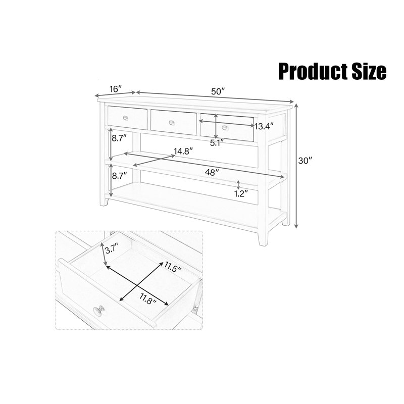 Console Batiz 50, Brun