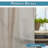 Extra Wide 100"x 96" Vintage Linen Curtain,Rod Pocket & Back Tab Window Drapes for Home,Hotel,or Dining Room Decor-1043323284