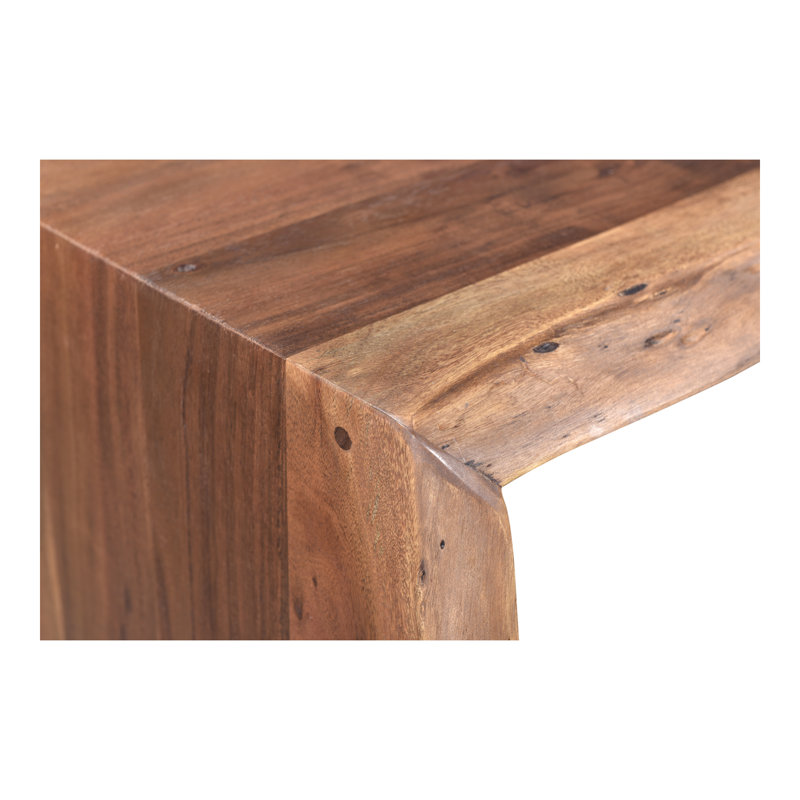 Matthews Solid Wood Solid Coffee Table, Brown
