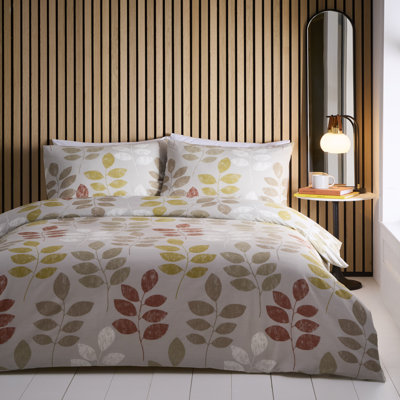 AVANI Cotton Blend Floral Duvet Cover Set with Pillowcases Included