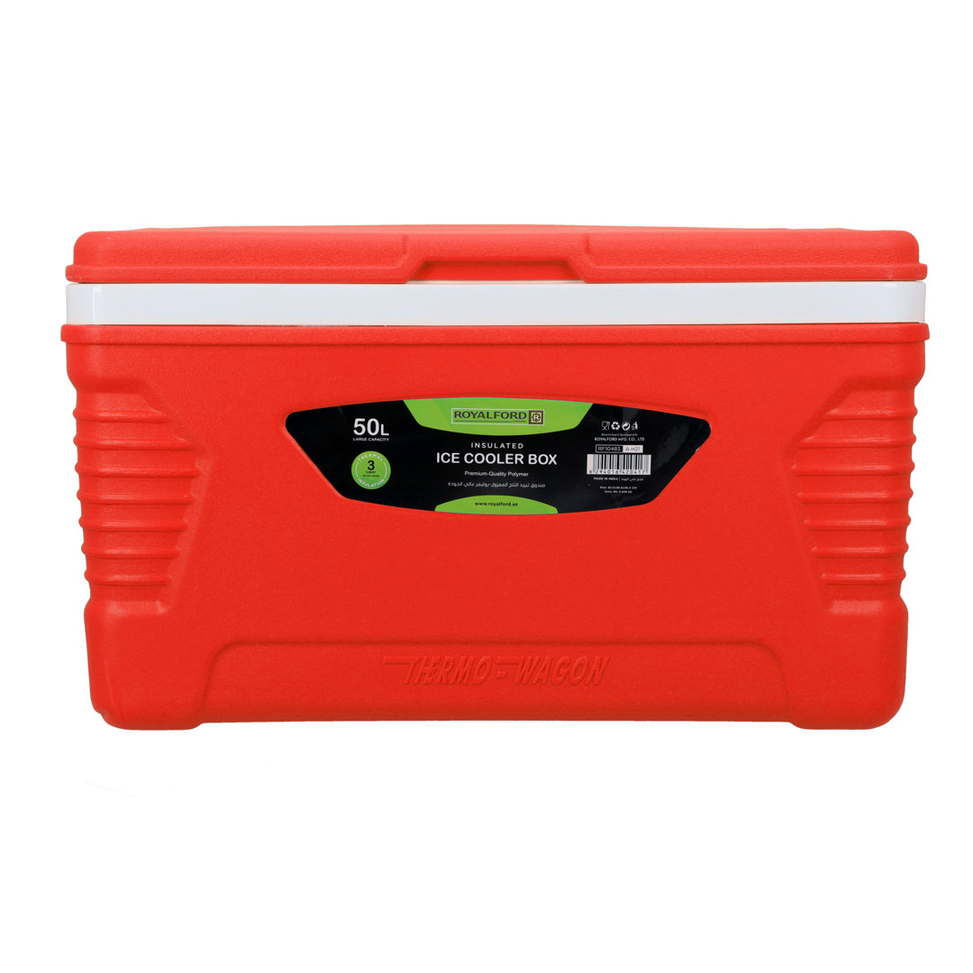 Royalford 50L Insulated Cooler Box - Hot/Cold Freezer Box
