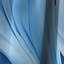 Panneau de rideau abstrait, motif occultant bleu et blanc en spirale - Tranquillité de cyclone abstrait en spirale bleue et blanche-906082571