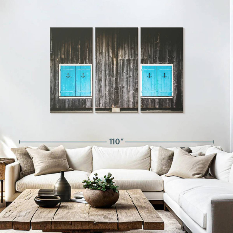 Lilie Nautical Windows, 48" H x 74" W